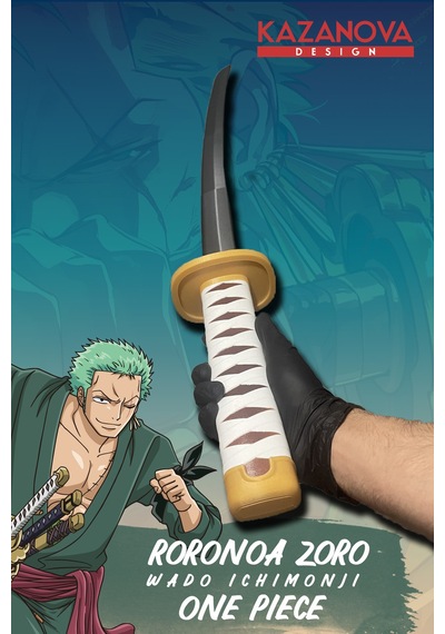 Kazanova Design Zoro Wado Ichimonji Katlanabilir Katana Figür 98 Cm One Piece Anime Cosplay