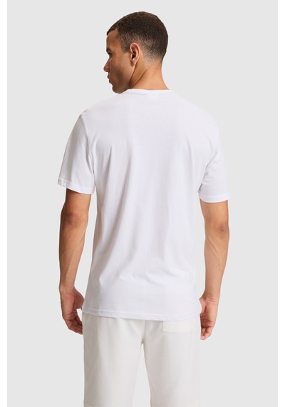 U.S. Polo Assn. U.s. Polo Assn. Erkek T-shirt Pu-9667 Beyaz