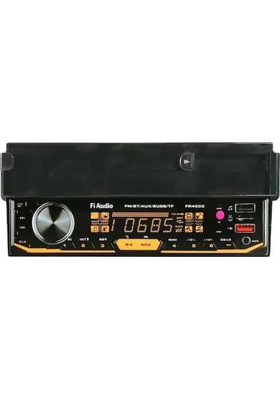 Fi Audio Fr4000 Telefon Standlı Bluetooth/usb/aux/sd/2 Anfi Çıkışlı Dijital Medya Çalar Oto Teyp