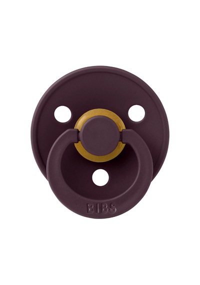 Bibs Colour Kauçuk Emzik Plum No 1
