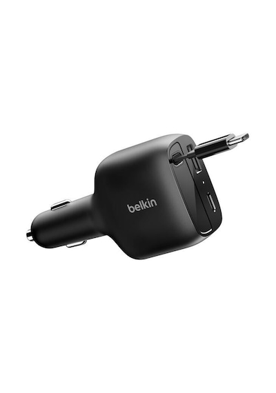 Belkin Ccc001hqbk Boostcharge 75w Entegre Kablolu Araç Şarj Cihazı Siyah