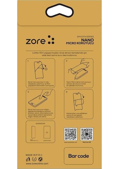 Galaxy A31 Zore Nano Micro Temperli Ekran Koruyucu