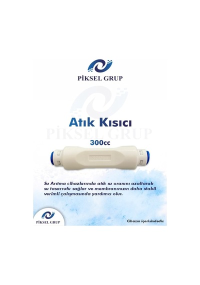 Piksel Aqua Master 14 Aşamalı Alkali Multimineralli Çelik Tanklı Su Arıtma Cihazı Diğer