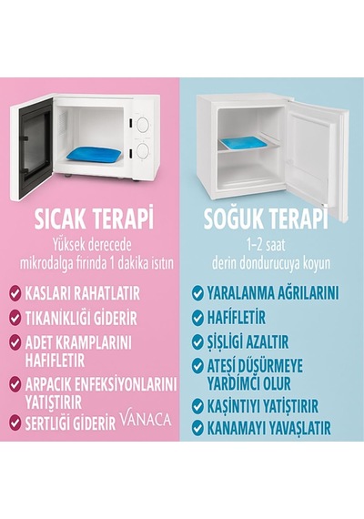 Ayrex Termojel Sıcak/soğuk Termojel Kompress Hot&cold Pack Compress Küçük Boy 13cmx13cm