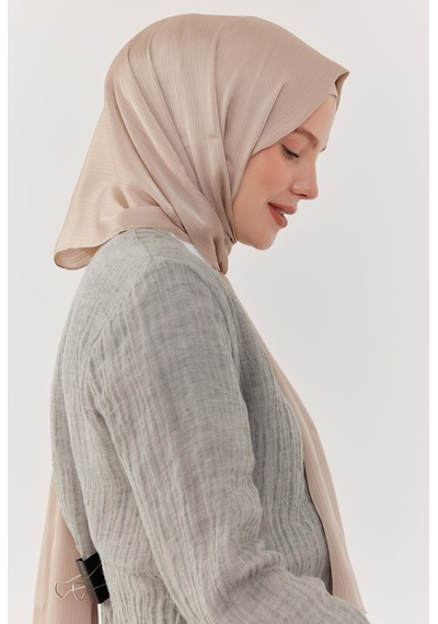 Mirsoy Scarf Yoryo Şal - Açık Vizon Açık Vizon