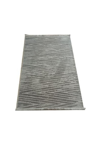 Çam Halı Eyfel 3107 Gri Romans Halı Modern Desenli Makine Halısı