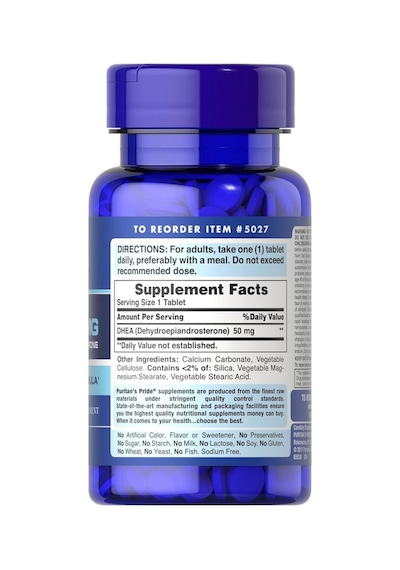 Dhea 50 Mg 100 Tablet