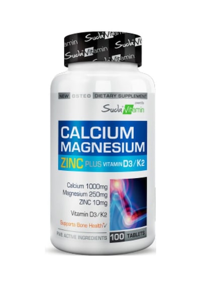Calcium Magnesium Zinc Plus 100 Tablet Kalsiyum - Magnezyum - Çinko
