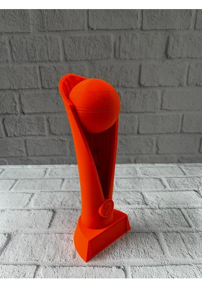 23cm Turuncu Basketbol Kupa Biblo Modern Ödül Dekor Ürünü