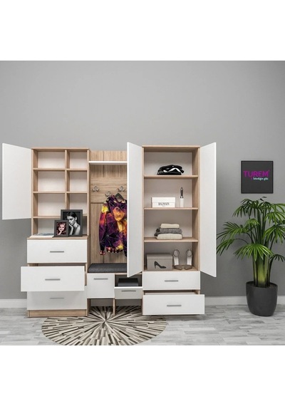İmperia Portmanto Mdf Beyaz İmperia Portmanto Mdf Beyaz