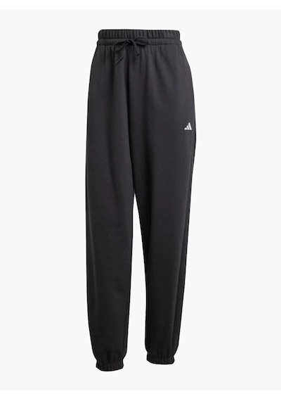 Adidas Essentials Small Logo French Terry Cuffed Kadın Eşofman Altı Jd7999 Siyah