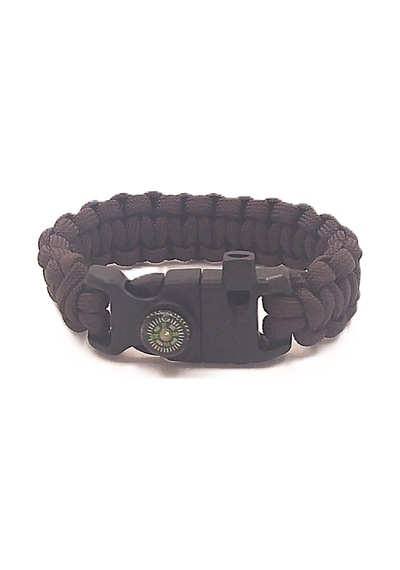 Dağcı Paracord Bileklik Kahverengi Diğer