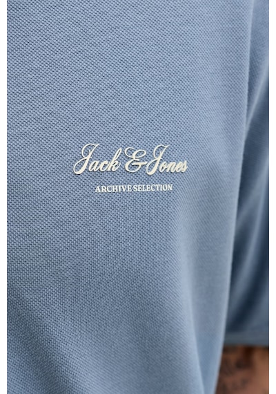Jack & Jones Erkek Polo Yaka T Shirt 12288877 İndigo