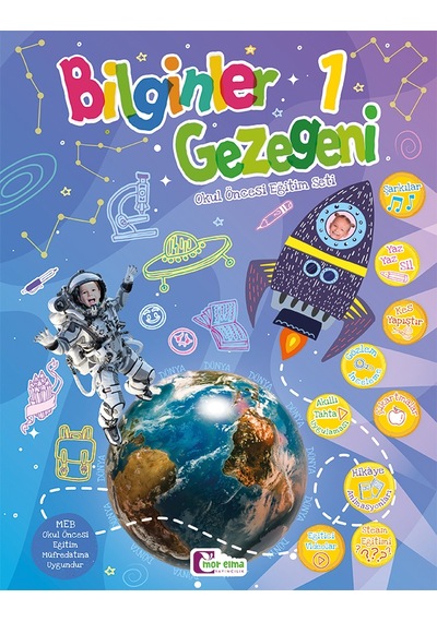 Okul Öncesi 5-6 Yaş Bilginler Gezegeni Eğitim Seti