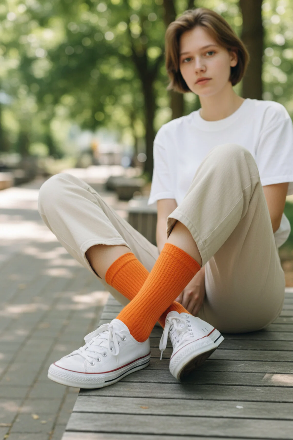Esinti 6 Çift Unisex Renkli Kutulu Tenis Çorabı Uzun Renkli Erkek Kadın Çorap Çok Renkli
