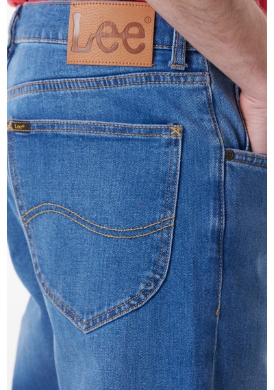 Lee Straight Fit Düz Kesim Yüksek Bel Açık Mavi Esnek Austin Jean Denim Kot Pantolon L733017A34 Mavi