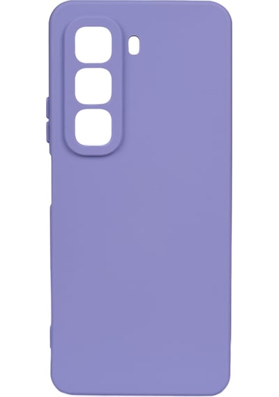 İnfinix Hot 50 5g Kılıf Zore Biye Silikon Lila