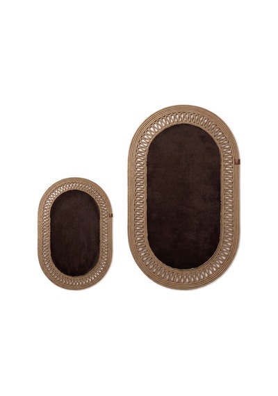 Banyo Paspası Takımı 60x100+40x60 Cm İç Trikot Acı Kahve & Camel
