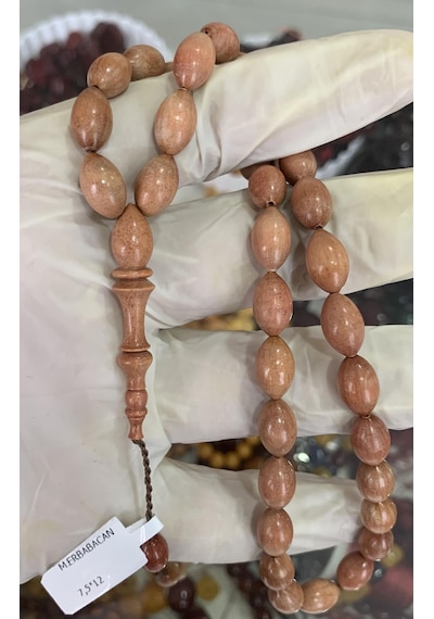 PEMBE FİL AĞACI (PİNK İVORY) TESBİH ARPA MODEL