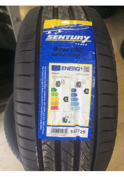 Sentury 205/45 R17 88W XL Qirin 990 Yaz Lastiği 2026