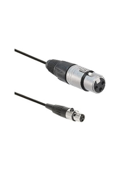Xlr Kablo - 3 Pin Dişi - Mini 3 Pin Dişi - 2 Metre