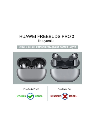 Microsonic Huawei FreeBuds Pro 2 Kılıf Cartoon Figürlü Silikon Crtn-Fgr-Ntnd