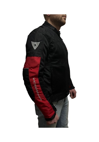 Motorüzgar'dan Venom Dynamic Dört Mevsim Full Korumalı Siyah Kırm
