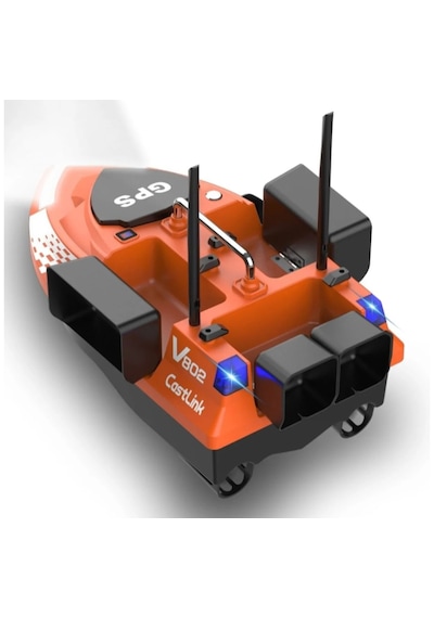 Sazan Yemleme Tekne Ve Botu Flytec V802 4 Kabin 3kg Yük 500 Sabit Hız Rc Kumandalı Truncu Renk Konumsuz