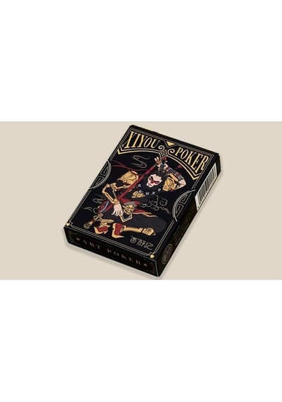 Art Poker Xiyou Poker Journey To The West Dark Edition Black Oyun Kağıdı İskambil Kartları Destesi