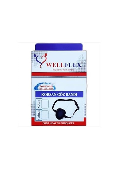 Wellflex Korsan Göz Bandı Standart