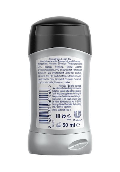 Rexona Men Motionsense Cobalt Dry Erkek Stick Deodorant 2 x 50 ML