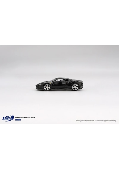 Mini Gt 1/64 Bbr: Ferrari 296 Gtb Nero Daytona Çok Renkli