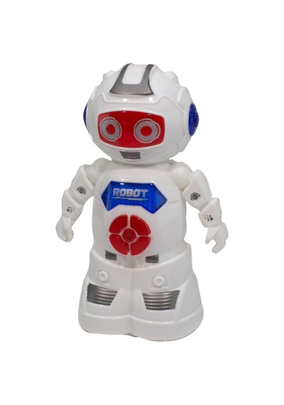 Oyuncak Robot Koruma Robotu Işıklı Türkçe Sesli