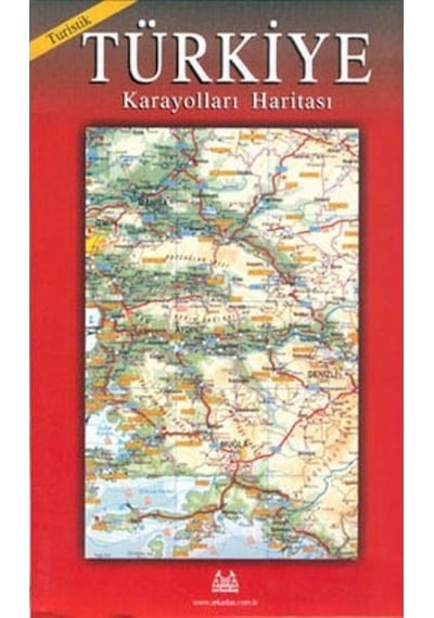 Gürbüz Turistik Türkiye Karayolları Haritası