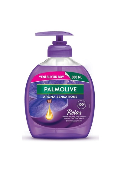4 Adet Palmolive Aroma Sensations Relax Sıvı Sabun 500 Ml Diğer