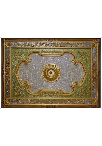 Diecor Dekoratif Polimer 40 Cm Avize Göbeği Patina 40 X 40 Model:xa70