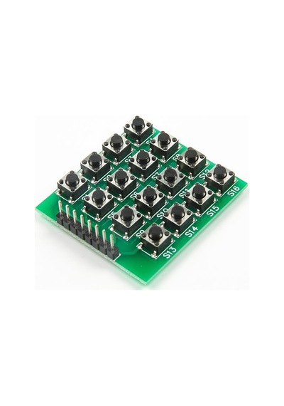 16 Butonlu 4x4 Matrix Tuş Takımı
