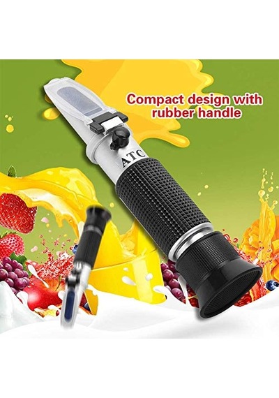 Rgbs Wort İçin Refraktometre, Bira, Şarap Ve Meyve Suyu İçin Refraktometre Atc Brix 1,000-1,130, Brixmeter Çift Öl