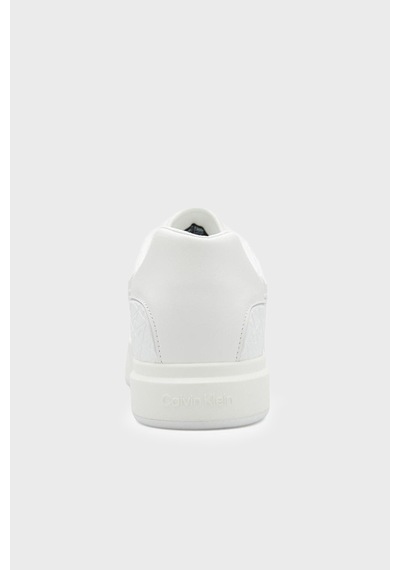 Calvin Klein Logolu Sneaker Ayakkabı Hm0hm021320lb Erkek Ayakkabı Hm0hm02132 0lb Beyaz