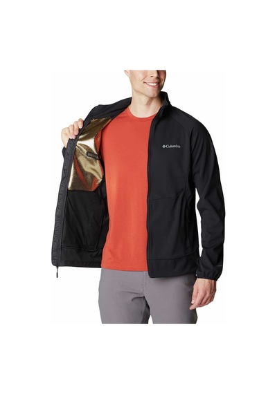 Columbia Canyon Meadows Erkek Softshell Siyah