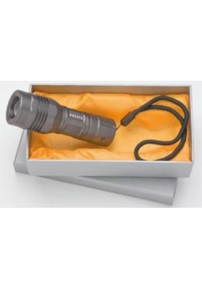 Police Pc-17 Cree Power Led + Zoom El  Feneri Gri
