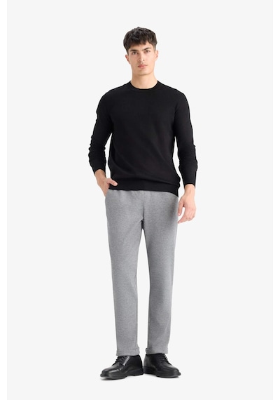 Defacto Jogger Fit Kısa Paça Penye Pantolon F0412ax25wngr370 Gri