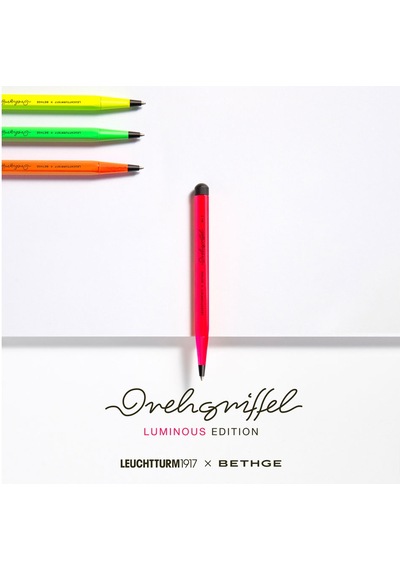 Leuchtturm1917 X Bethge Luminous Edition Drehgriffel No.1 Tükenmez Kalem Luminous Green 400444 Yeşil
