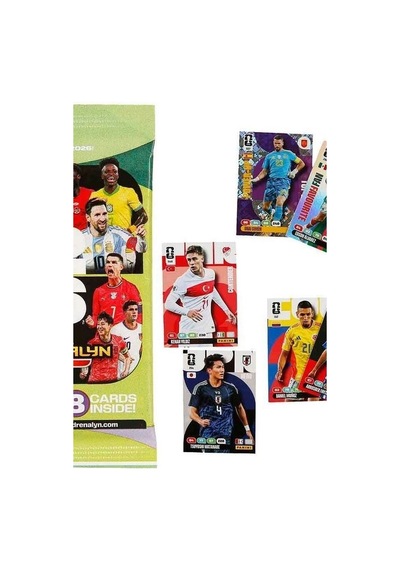 Fıfa World Cup 2026 Futbolcu Kartı Adrenalyn Xl Koleksiyon Oyunu 8 Adet Bx-316319