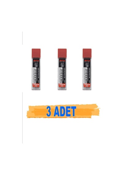Min Super Polymer 2b 0.7 Mm 3 Adet