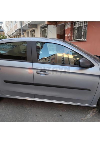 S-dizayn Citroen C-elysee Abs Plastik Yan Kapı Çıtası 2013 Üzeri A+ Kalite