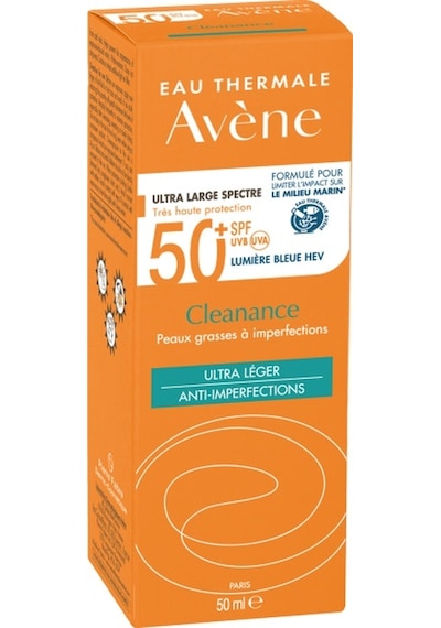 Avene Cleanance Ultra-Light SPF50+ Güneş Koruyucu 50 ML
