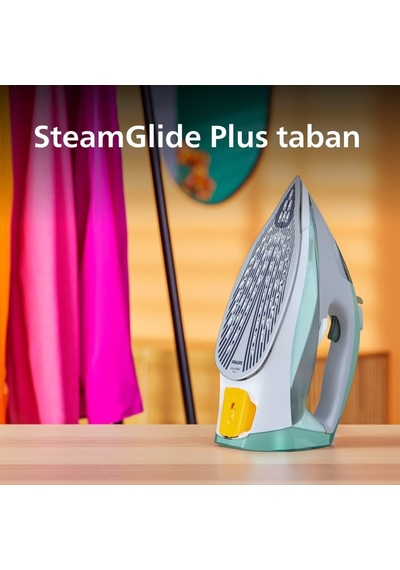 7000 Series Azur Buharlı Ütü, 2600w Güç, 220g Buhar, Damlama Önleme Sistemi, Steamglide Plus Taban, 300ml Su Haznesi Dst7012/70