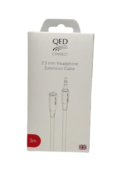 Qed Qe-8137 Connect 3.5 Mm Jack Kulaklık Uzatma Kablosu 3 Metre