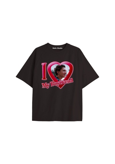 Kalic Studio I Love My Boyfriend Tom Holland Siyah